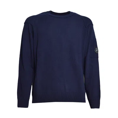 C.p. Company Sweaters In Blue
