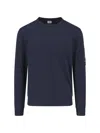 C.p. Company C. P. Company Man Sweater Midnight Blue Size 46 Cotton In Blue