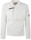 C.p. Company C.p.company Cotton Cozy Sweater In Gauze White