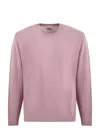 C.p. Company Cotton Yarn Sweater In Pink