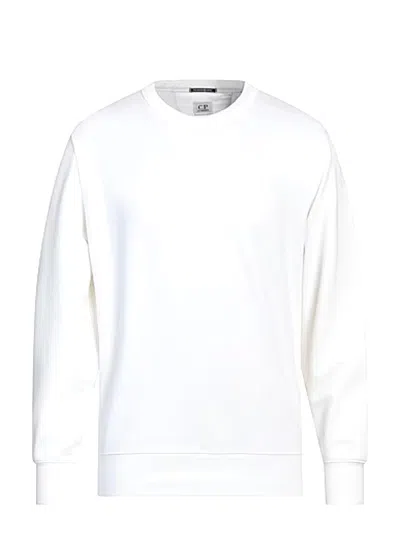 C.p. Company C. P. Company Man Sweatshirt Cream Size 3xl Cotton In White