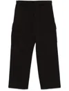 C.p. Company Raised Fleece Cargo Pant With Drawstring Waist