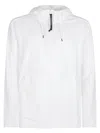 C.p. Company Diagonal Raised Fleece Goggle Zipped Hooded Sweatshirt