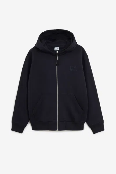 C.p. Company Sweatshirt In Blue