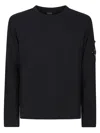 C.p. Company C.p.company Sweatshirt With Logo In Blue