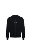 C.p. Company C.p.company Technical Fabric Hooded Jacket In Blue