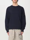 C.p. Company C.p.company Cotton Crew-neck Sweatshirt In Blue