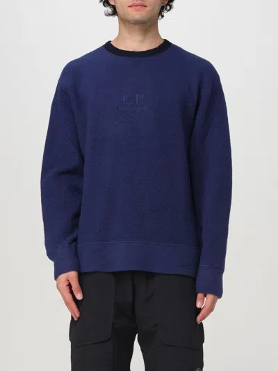 C.p. Company Sweatshirt C. P. Company Men Color Blue In Blau