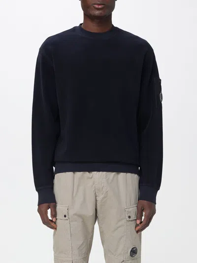 C.p. Company Sweatshirt C. P. Company Men Color Blue In Multi