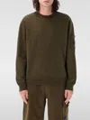 C.p. Company C.p.company Fleece Lens Sweatshirt In Green