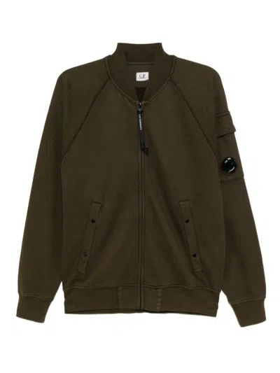 C.p. Company Sweatshirt In Green