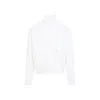 C.p. Company C.p.company Full Button Sweatshirt In White