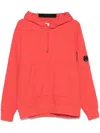 C.p. Company Hooded Sweatshirt With Logo And Pouch Pocket
