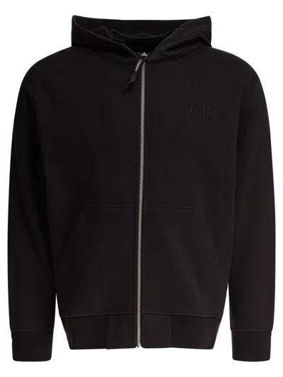 C.p. Company Sweatshirt With Logo In Black