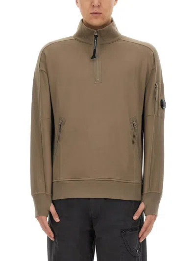 C.p. Company C. P. Company Sweatshirt With Logo In Grey