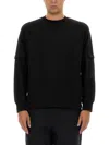 C.p. Company Sweatshirt With Pocket In Black