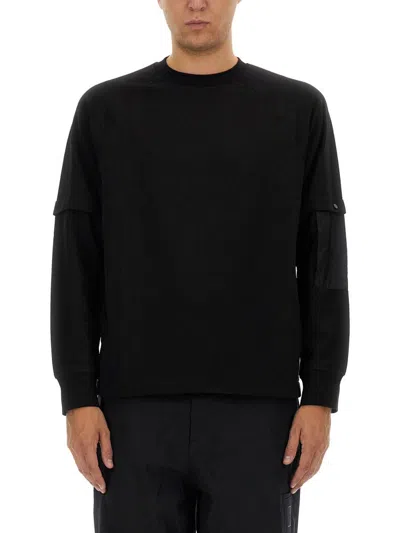 C.p. Company Sweatshirt With Pocket In Black