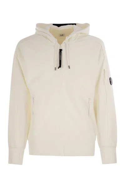 C.P. COMPANY C.P. COMPANY SWEATSHIRT WITH ZIP, HOOD AND LENS