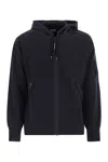 C.p. Company Cp Company Sweatshirt With Zip, Hood And Lens