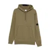 C.p. Company Pocket-detail Hoodie In Green
