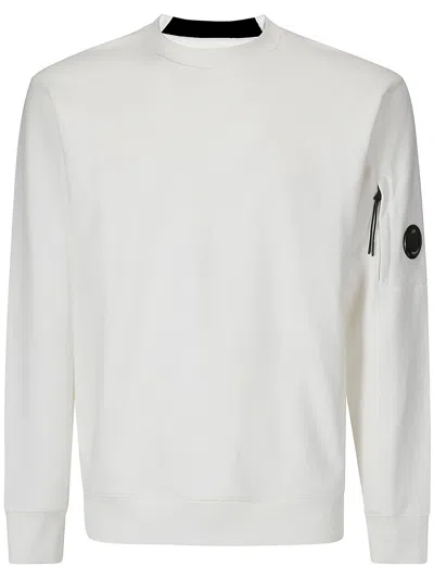C.p. Company Cp Company Sweatshirts Crew Neck In White
