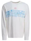 C.p. Company C.p.company Crewneck Sweatshirt With Logo In White