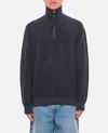 C.p. Company Sweatshirts With Neck Zip In Black