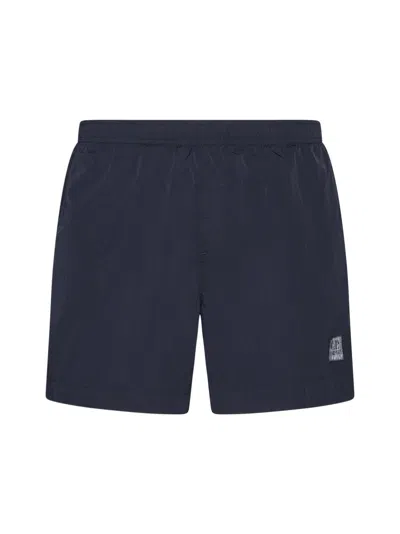 C.p. Company Swim Shorts In Blue