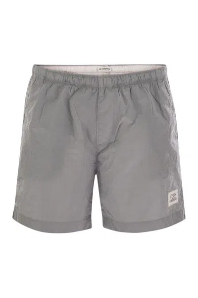 C.P. COMPANY C.P. COMPANY SWIM SHORTS IN ECO-CHROME R