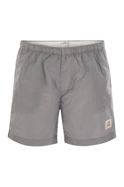 C.P. COMPANY C.P. COMPANY SWIM SHORTS IN ECO-CHROME R