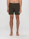 C.p. Company Khaki Swimsuit In Lightweight Chrome-r Nylon In Green