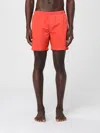 C.p. Company Costume Da Bagno Con Logo C. P. Company In Orange