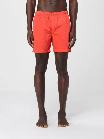 C.p. Company Costume Da Bagno Con Logo C. P. Company In Orange