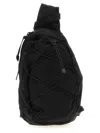 C.p. Company Nylon B Crossbody Backpack Adjustable Strap In Black