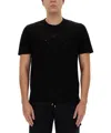 C.p. Company C.p.company T Shirt With Logo In Black