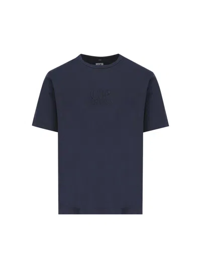 C.p. Company T-shirt And Polo Shirt In Black