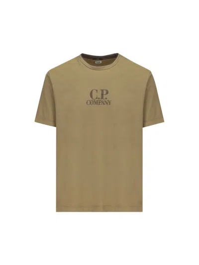 C.p. Company T-shirt And Polo Shirt In Green