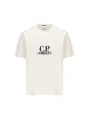 C.p. Company Logo-print T-shirt In White
