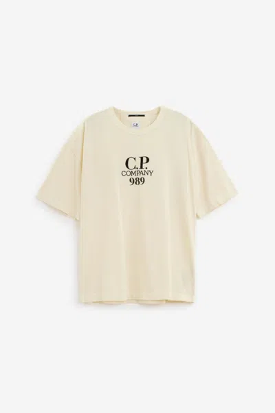 C.p. Company T-shirt In Beige