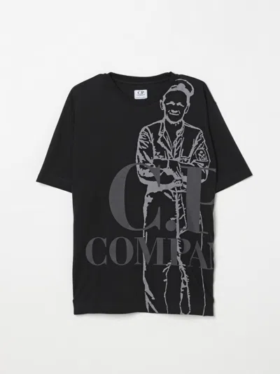 C.p. Company T-shirt C. P. Company Kids Color Black