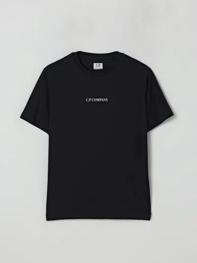 C.p. Company T-shirt C. P. Company Kids Color Black
