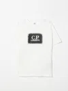 Shop C.p. Company T-shirt C. P. Company Kids Color White