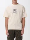 C.p. Company T-shirt C. P. Company Men Color Beige In White