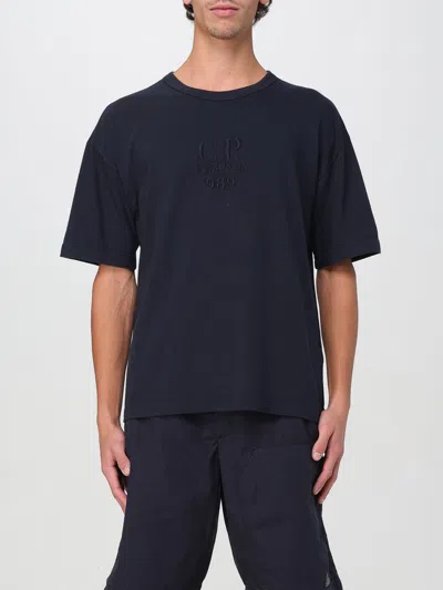 C.P. COMPANY T-SHIRT C. P. COMPANY MEN COLOR BLUE,g69963009
