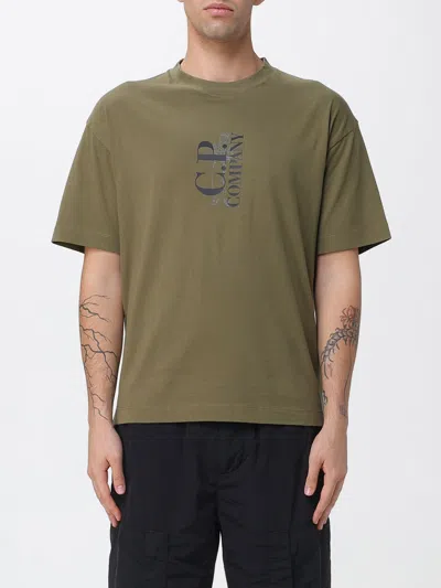 C.P. COMPANY T-SHIRT C. P. COMPANY MEN COLOR GREEN,H61389012