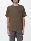 C.p. Company T-shirt C. P. Company Men Color Green In Brown