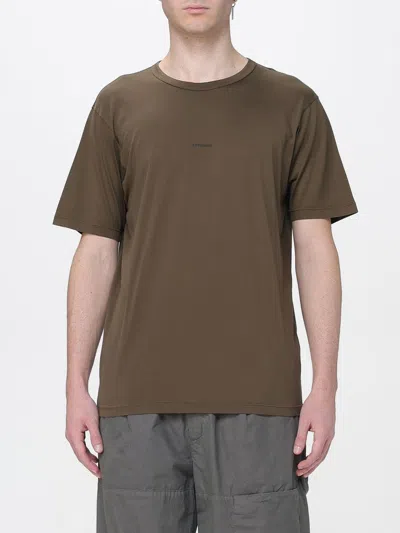 C.p. Company T-shirt C. P. Company Men Color Green In Brown