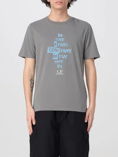 C.p. Company T-shirt C. P. Company Men Color Pearl In Grey