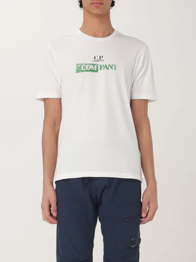 C.P. COMPANY T-SHIRT C. P. COMPANY MEN COLOR WHITE,G58999001