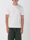 C.p. Company Logo Embroidered T-shirt In White